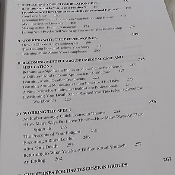 Highly Sensitive Persons Workbook paperback book - Picture 5 of 10